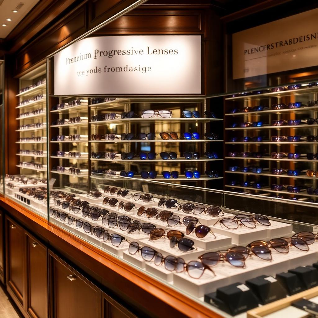 Comparaison champ de vision verres progressifs standard large extra-large